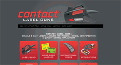 Desktop Screenshot of contactlabelgun.com